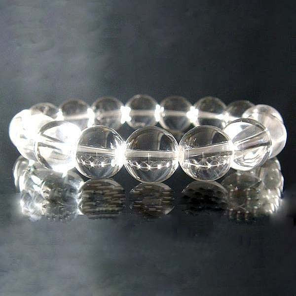 AA級水晶ブレスレット12mm【紙箱付き】