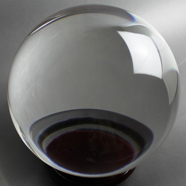 200mm人工(溶錬)水晶玉(人工水晶球)