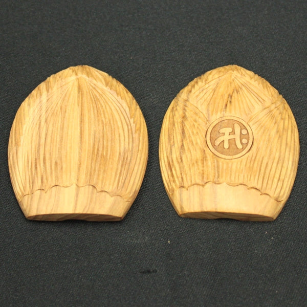 白檀香合仏 開運十二支御守本尊(午(うま) 勢至菩薩)●金色巾着付×5コまとめ買い