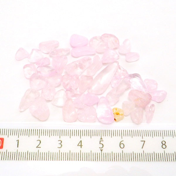 ローズクォーツ タンブル(中粒)(さざれ)(100g)