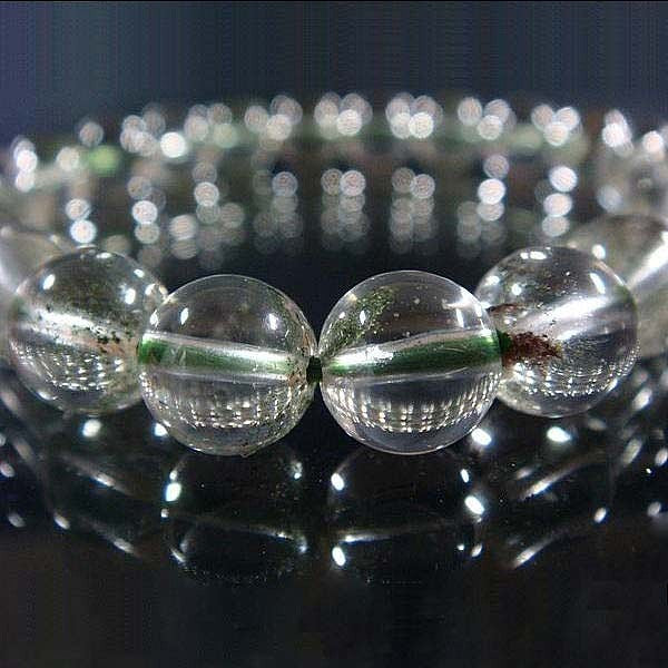 AA級グリーンガーデンクォーツブレスレット8mm【高級ケース付き】