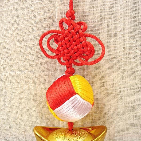 中国結「秀球元宝財源(大)」