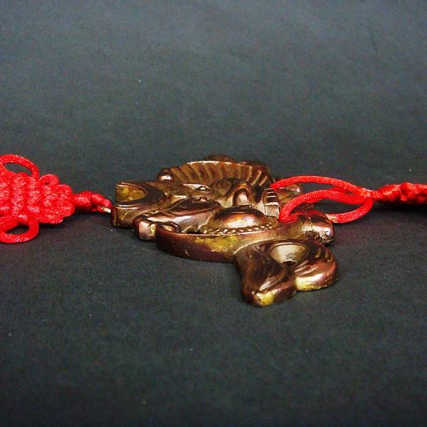 中国結 鎮宅招財ヤアズ(睚眦)