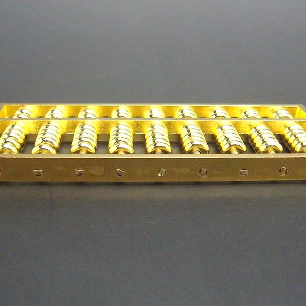 「招財算盤(そろばん)キーホルダー(大)」【少々難有のため半額特価】