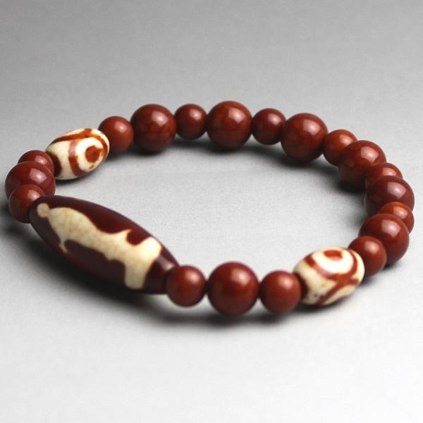 高級龍紋 天珠ブレスレット観音(小)【紙箱付き】