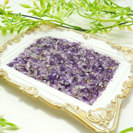 アメジスト タンブル(小粒)(さざれ)(100g)