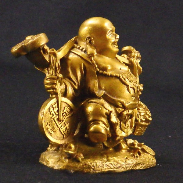 銅製「招財布袋」