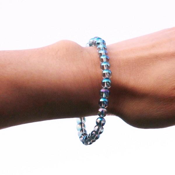 AA級アクアオーラブレスレット6mm【巾着付き】