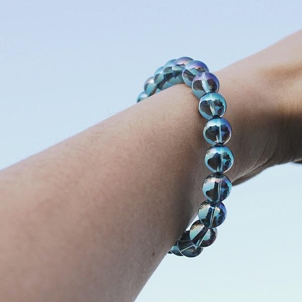 AA級アクアオーラブレスレット8mm【紙箱付き】