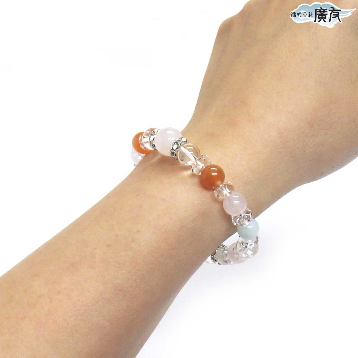 恋愛運・愛情運UP☆桃色ブレスレット【紙箱付き】