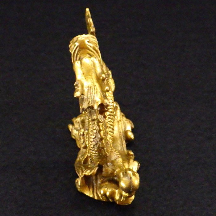 銅製 運気福興龍(小)