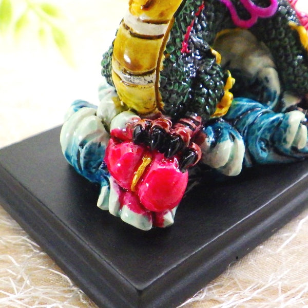樹脂製ラッキーカラー「風水龍」(ミニ)(Cタイプ)