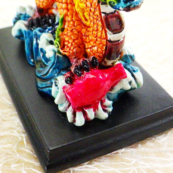 樹脂製ラッキーカラー「風水龍」(ミニ)(Eタイプ)