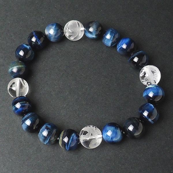 風水四神お守り最強ブレスレット●石の意味カード【紙箱付き】