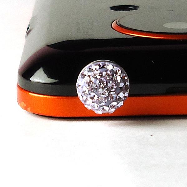 スマホ用フォンピアス(紫)