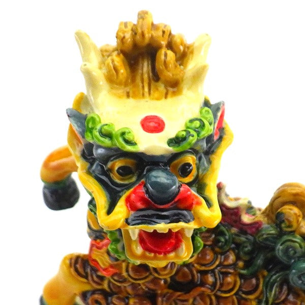 樹脂製ラッキーカラー「八卦麒麟」