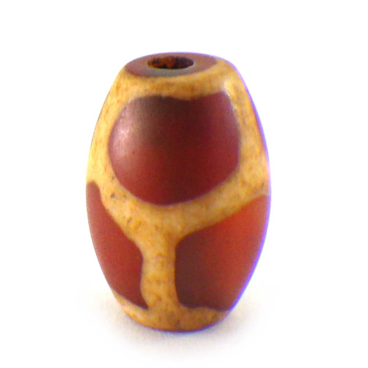 亀甲天珠(ミニ)(老茶)(1個)