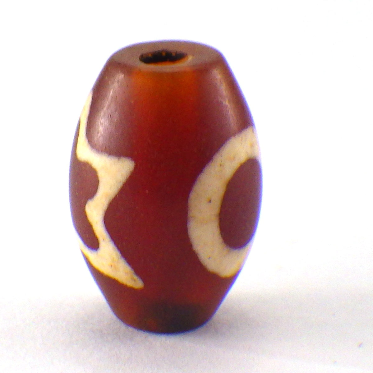 日月星天珠(小)(老茶)(1個)