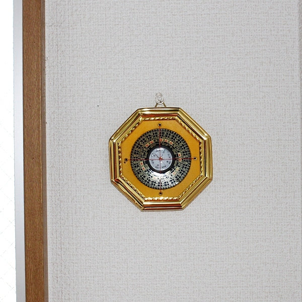 八卦羅盤 (黄)(小)【少々難有のため半額特価】