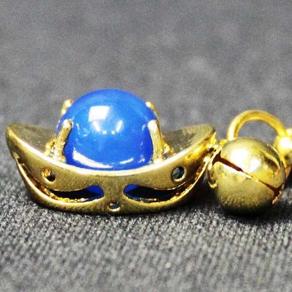 元宝風水ストラップ(ブルージェード)