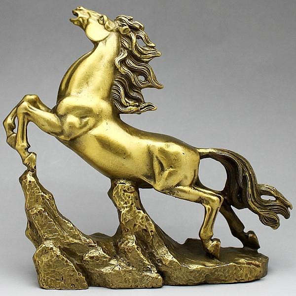 銅製「駿馬(大)」×3個まとめ買い