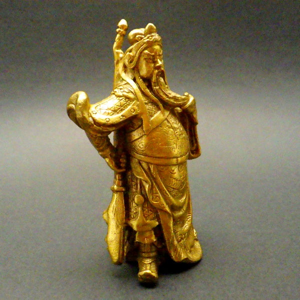 銅製(ミニ)関羽公