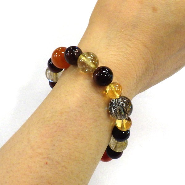 高級天然石使用 勝負運ブレスレット●石の意味カード付き【高級ケース付き】