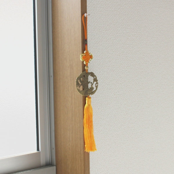 中国結「鳳凰」(黄)