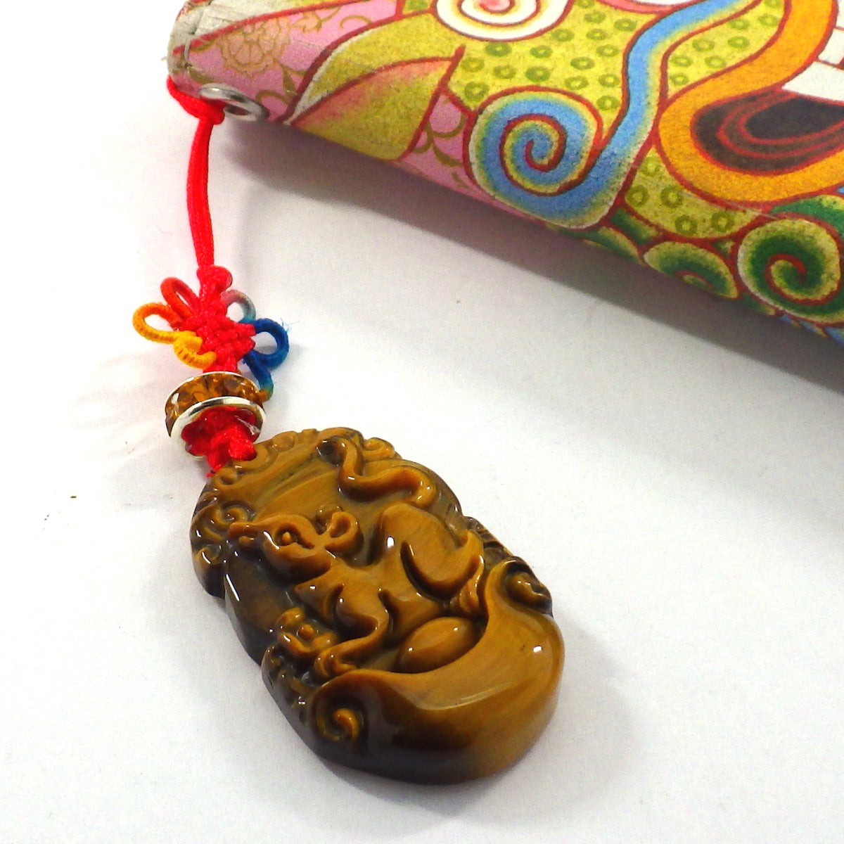 タイガーアイストラップ(子(ねずみ))