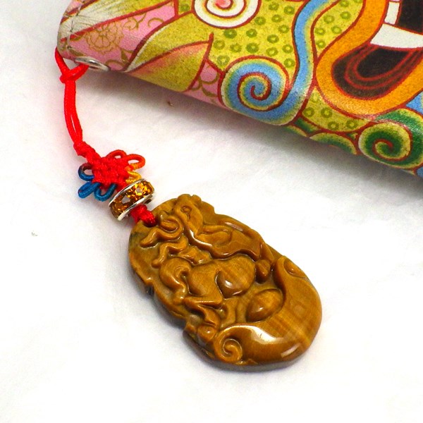 タイガーアイストラップ(午(うま))