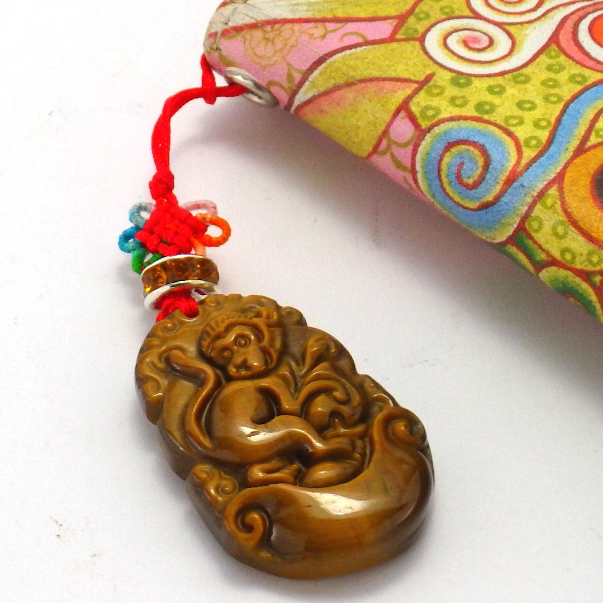 タイガーアイストラップ(申(さる))