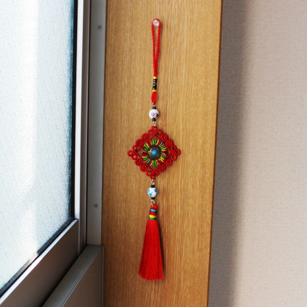 チベット結 スクエア