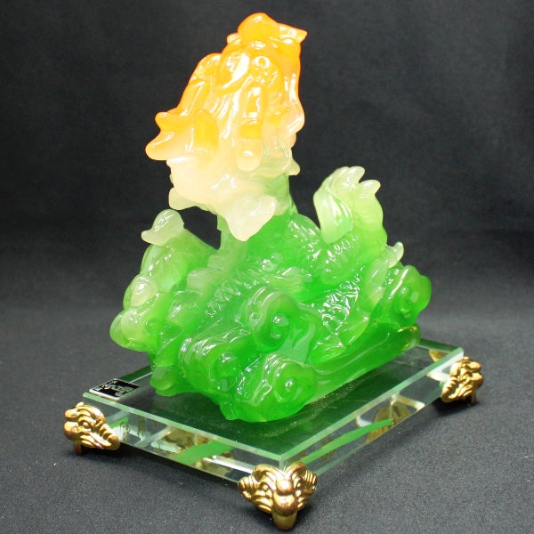 瑠璃 招財龍
