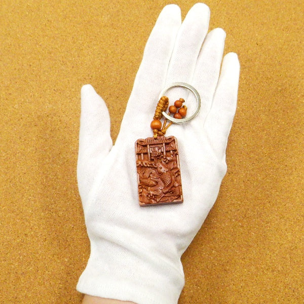 根付け 魚躍龍門