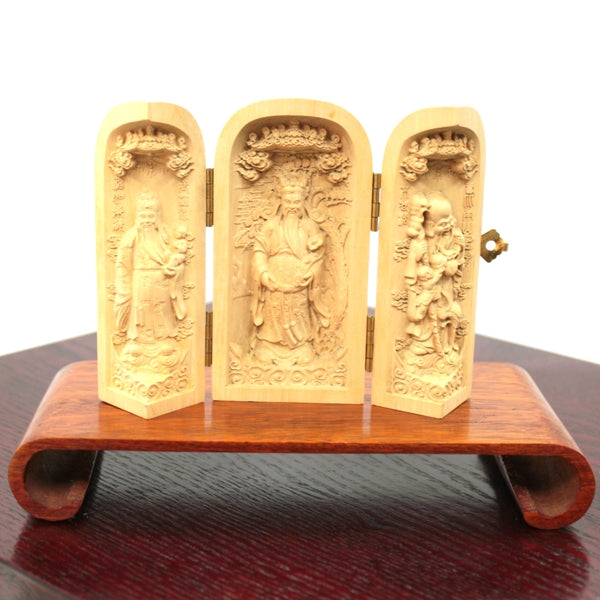 つげ 福禄寿 三星 厨子