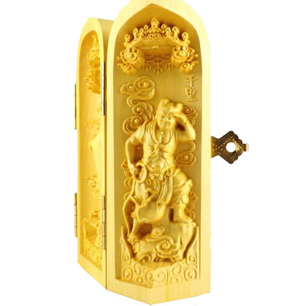 つげ 媽祖 三尊 厨子