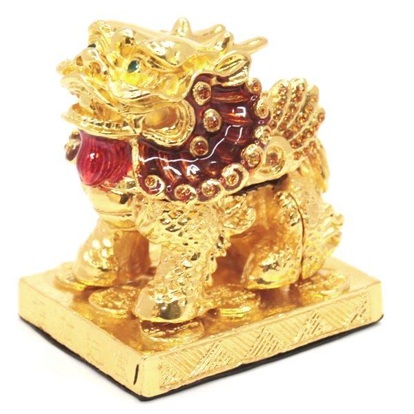 ラインストーン 招財進宝 貔貅 ヒキュウ 茶 – 株式会社廣友オンライン