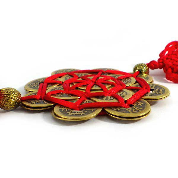 中国結 金運祈願 招財進宝銭