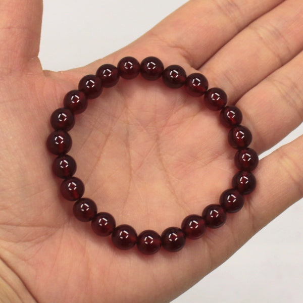 スペサルタイト ガーネット ブレスレット 7mm AA級【高級ケース付き】