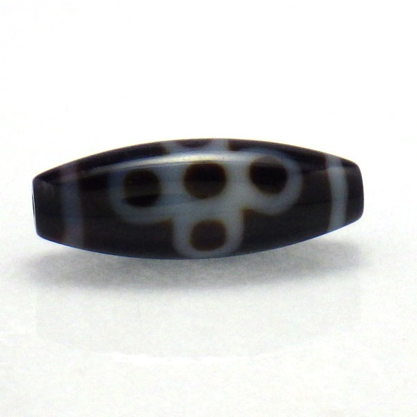 高級至純 閃電五眼天珠 中 (1個)