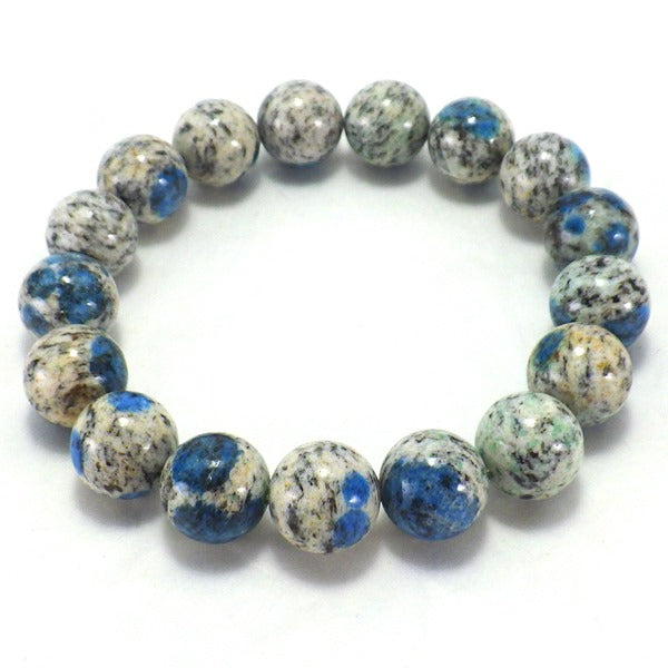 AAAA級K2ブルーブレスレット12mm【高級ケース付き】