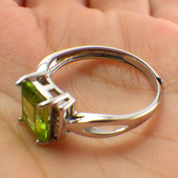 ペリドット リング 指輪 サイズ 17号