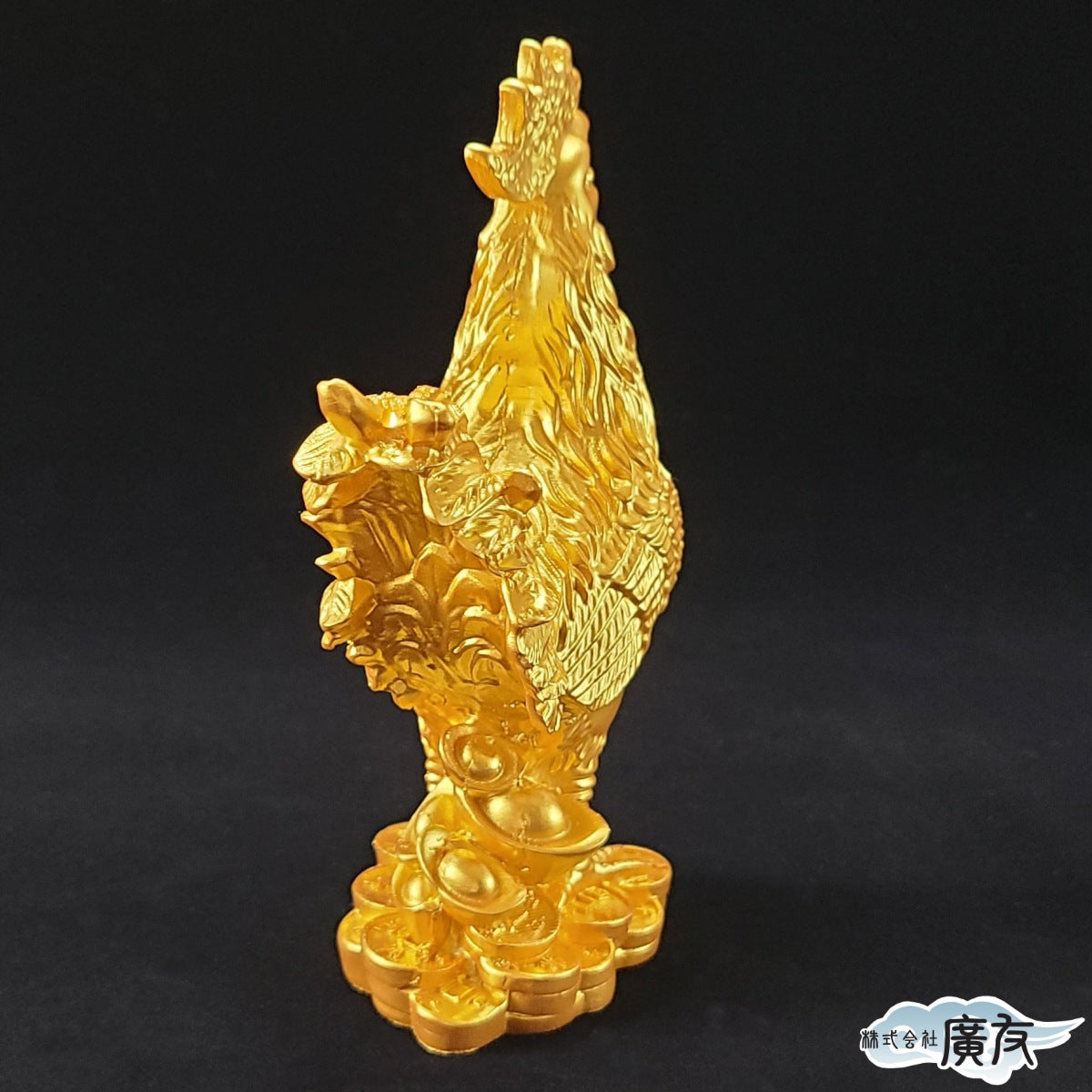 樹脂製 招財鶏【再入荷新商品】