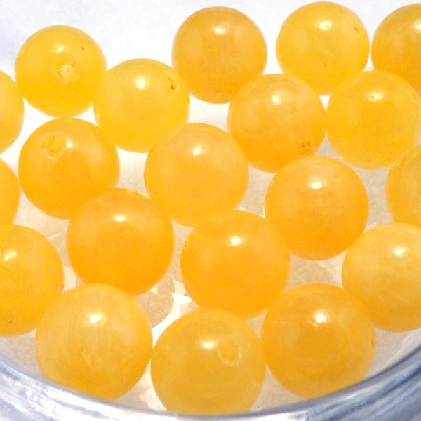 パワーストーン パーツ イエロー カルサイト 10~10.9mm 一粒売り バラ売り