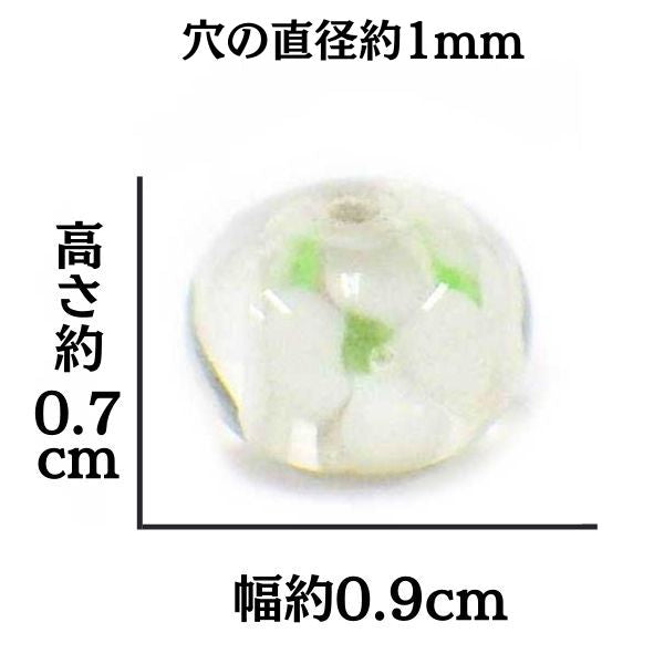 トンボ玉パーツ(リング型)