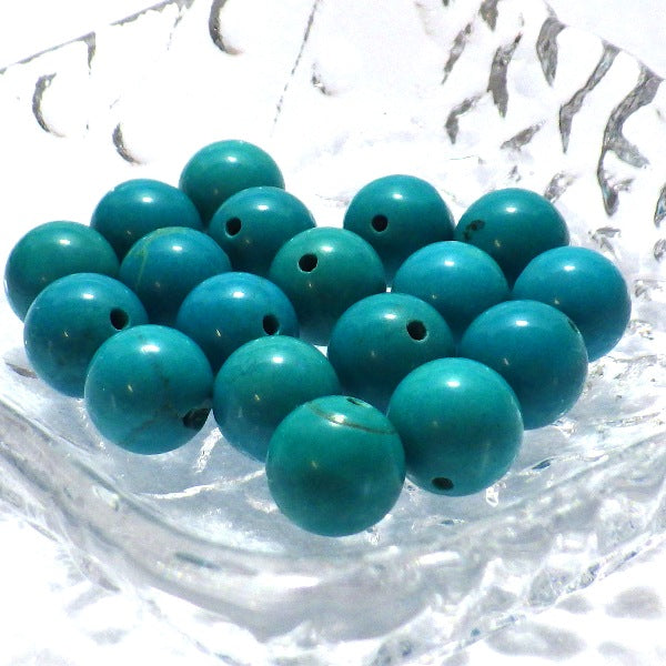 パワーストーン パーツ ターコイズ 10~10.9mm 一粒売り バラ売り