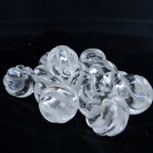 パワーストーン パーツ 水晶 ウェーブ 12~12.9mm 一粒売り バラ売り