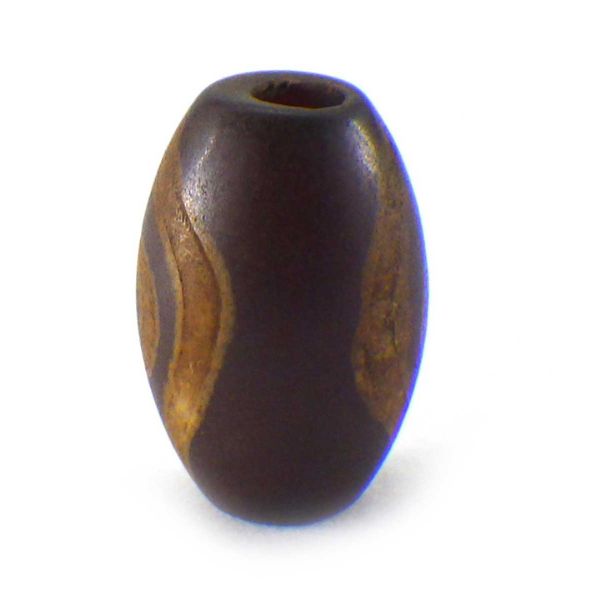 佛眼天珠(小)(老茶)(1個)