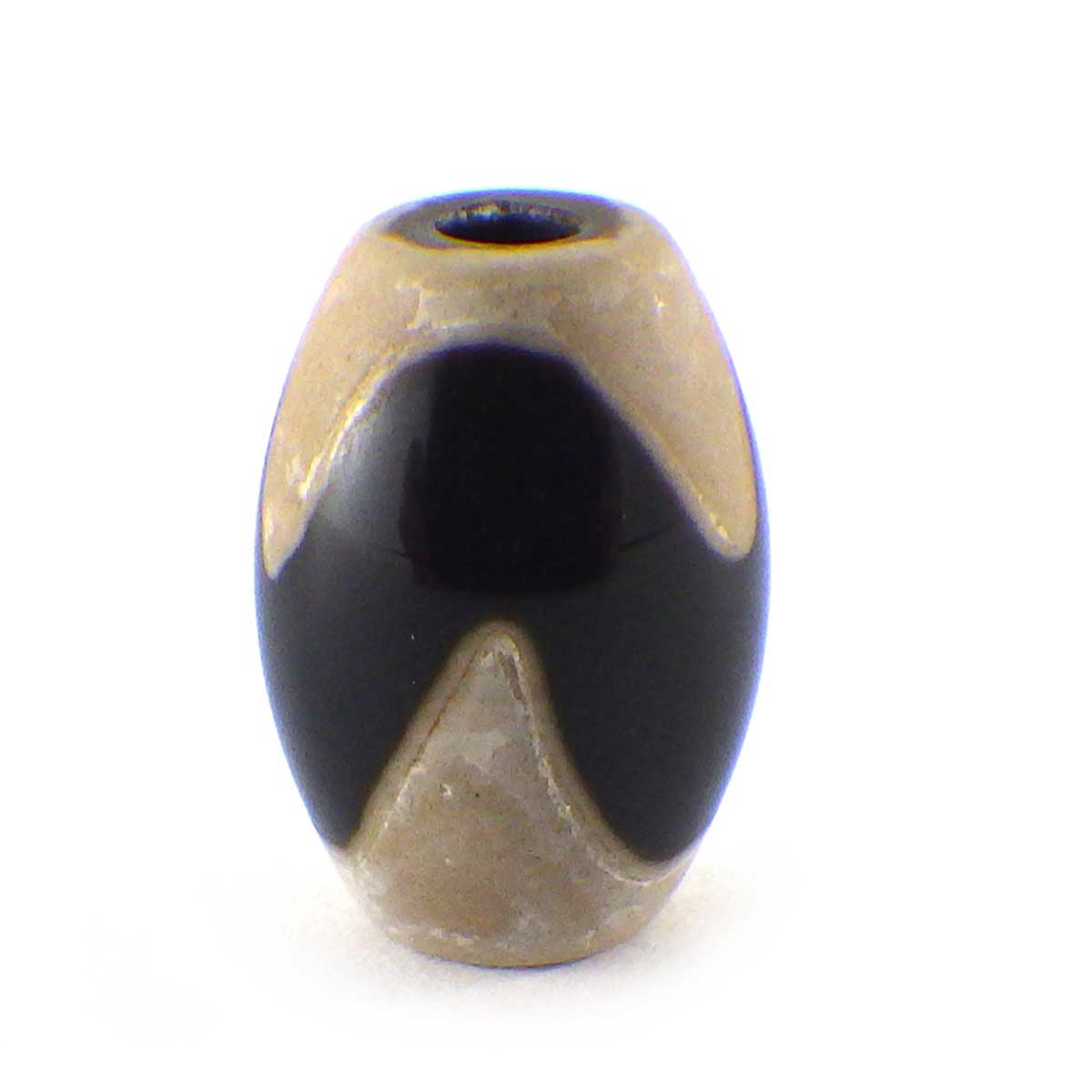 虎牙天珠(ミニ)(黒)(1個)