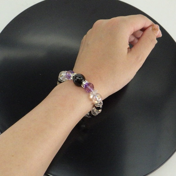 1月誕生石ブレスレット 1月生まれ レディース ブレスレット●石の意味カード【紙箱付き】